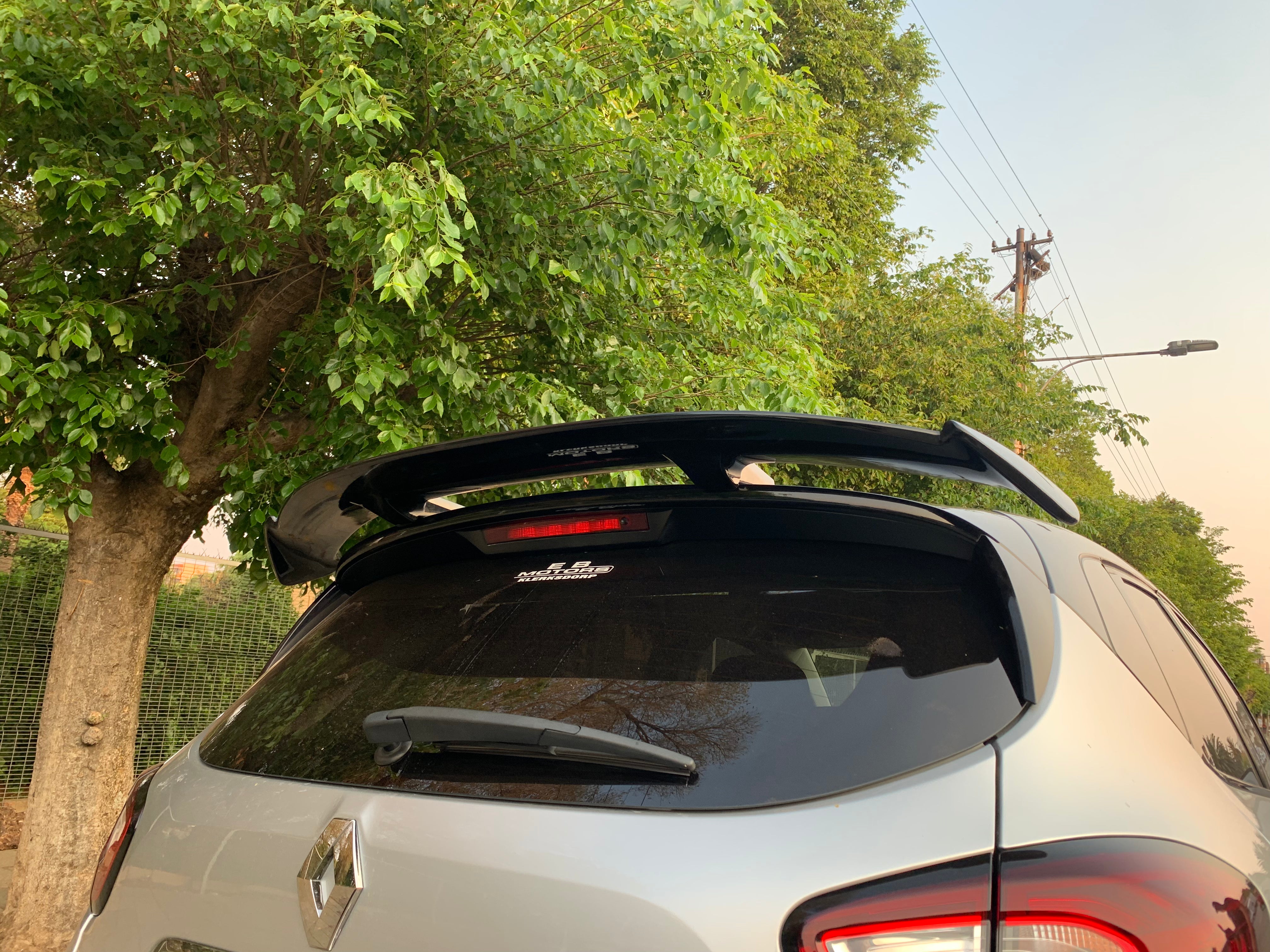 Hatch Spoiler Universal hatch back roof spoiler auto k – Autostyling Klerksdorp