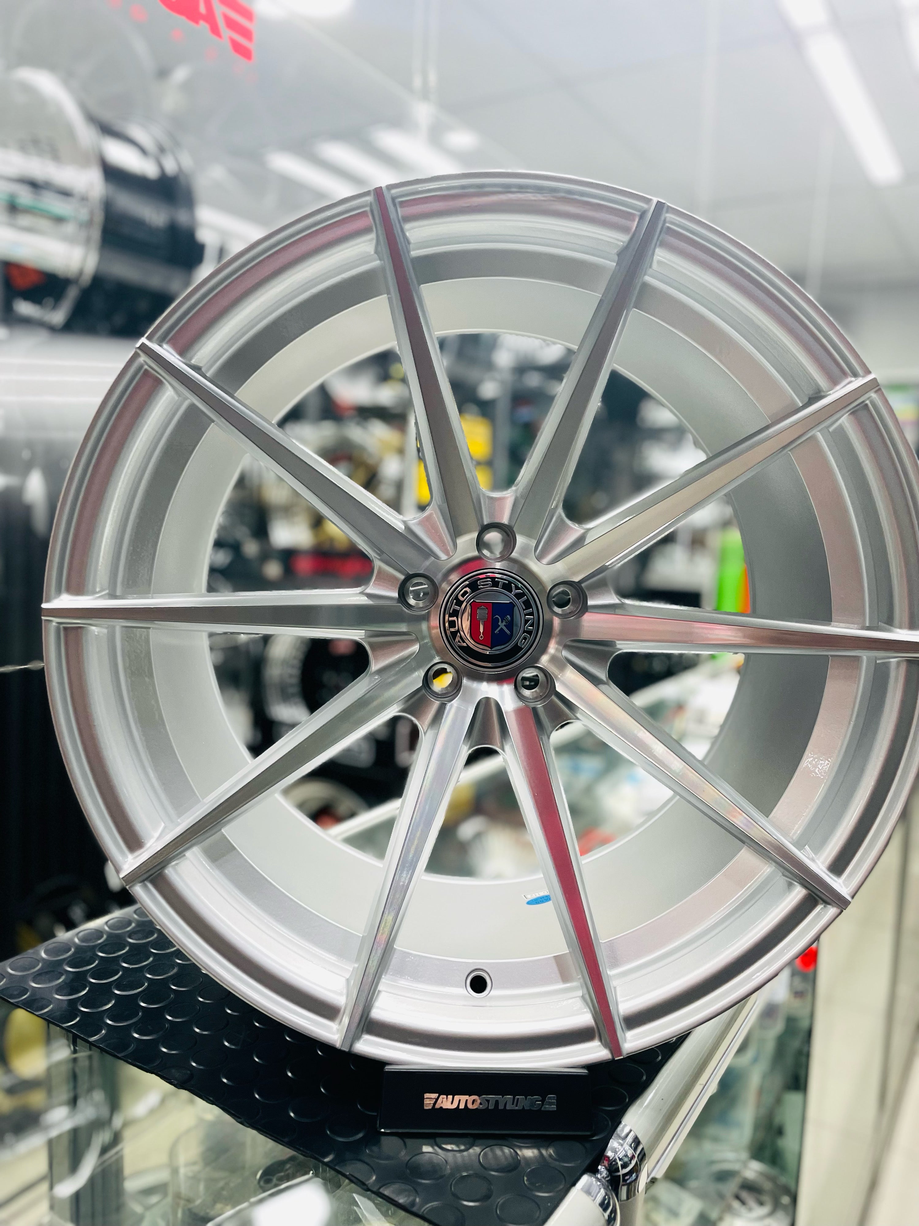 20” AS-5010 5x112 PCD SILVER