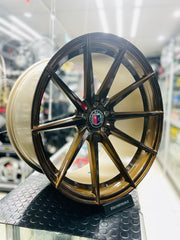 20” AS-5010 9/10j 5x120 PCD Bronze wheels