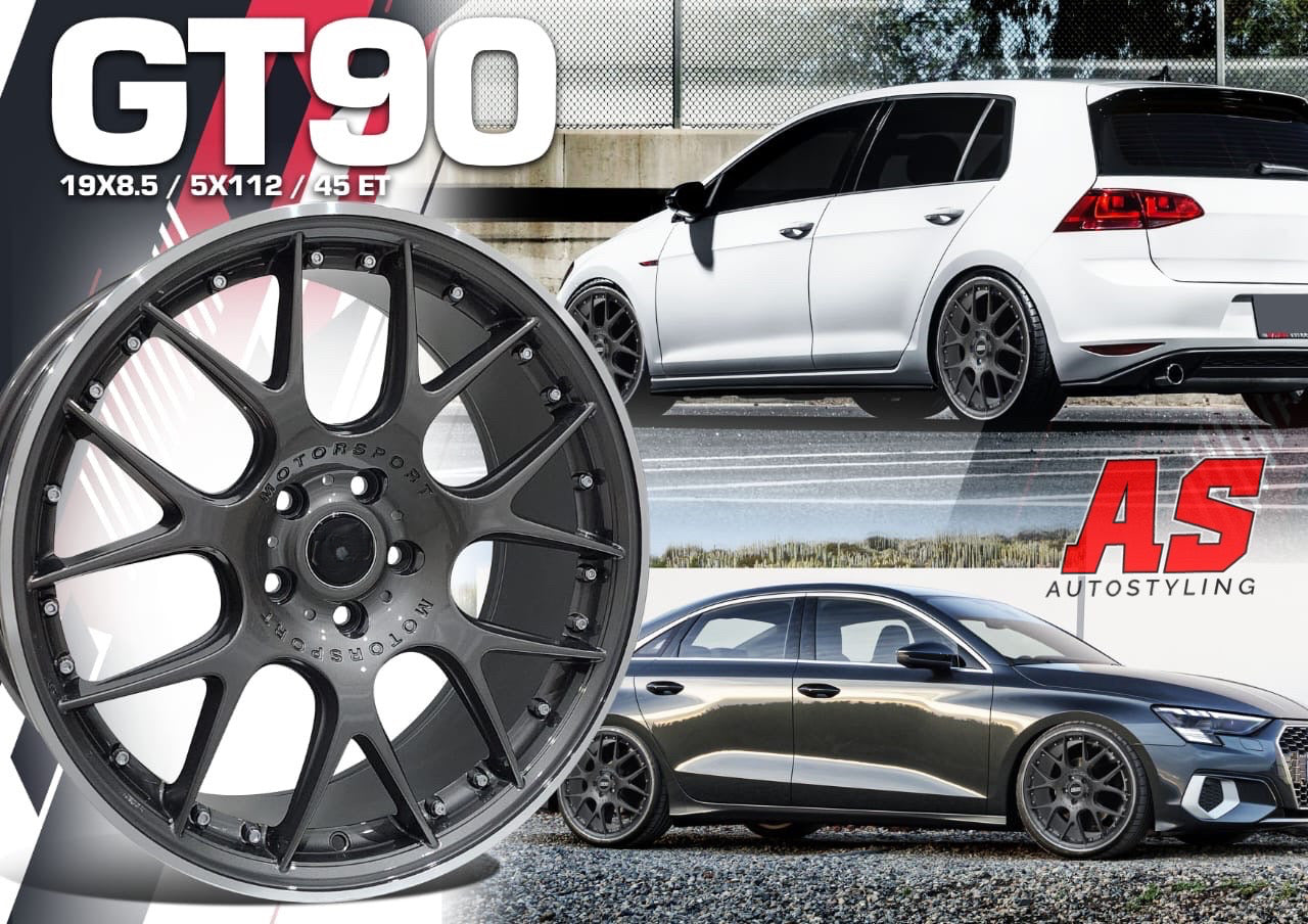 19” AS-GT90 5x112 pcd wheels