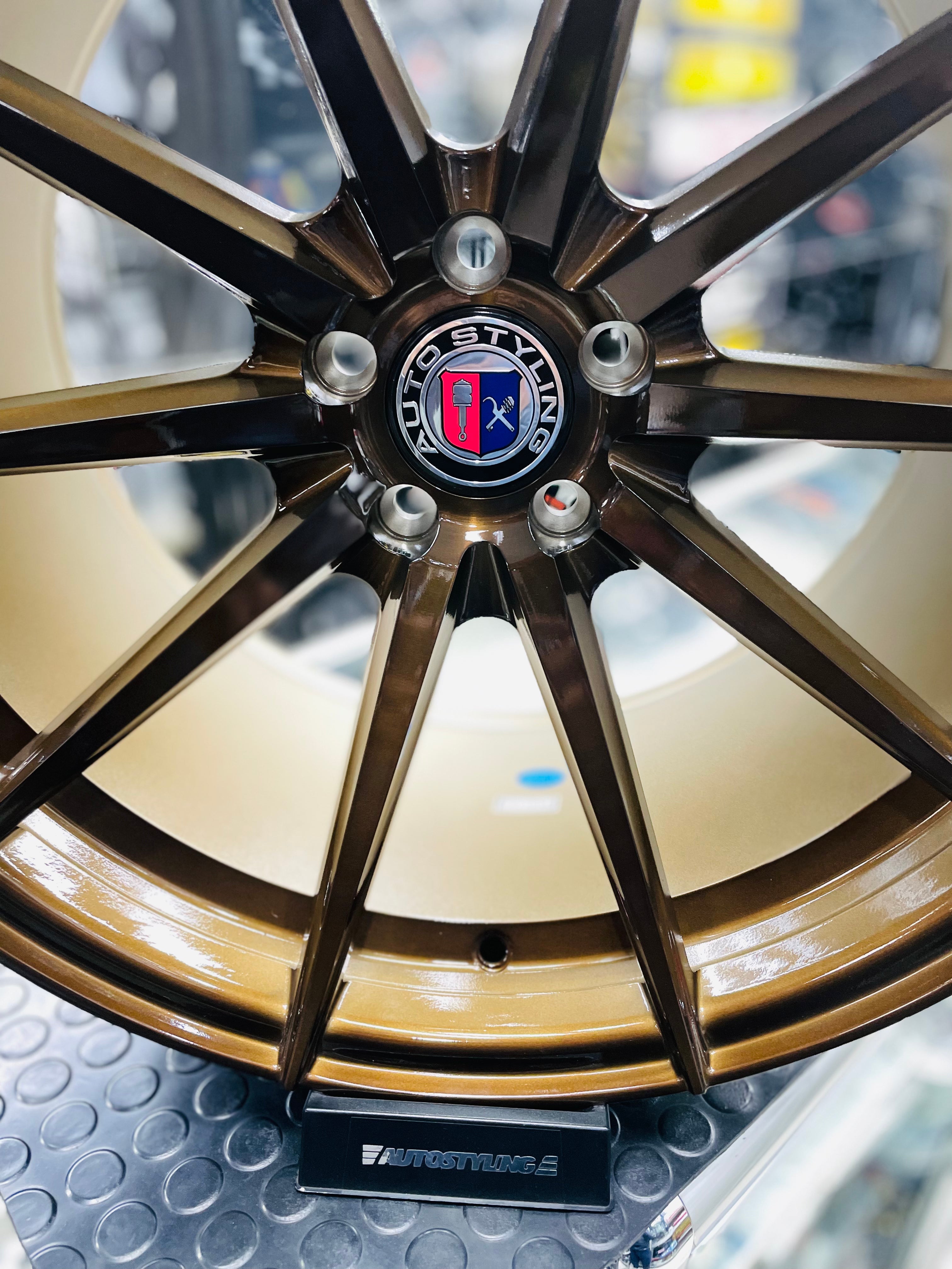 20” AS-5010 9/10j 5x120 PCD Bronze wheels