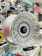 15” AS-HR 4/100 4/108 SILVER