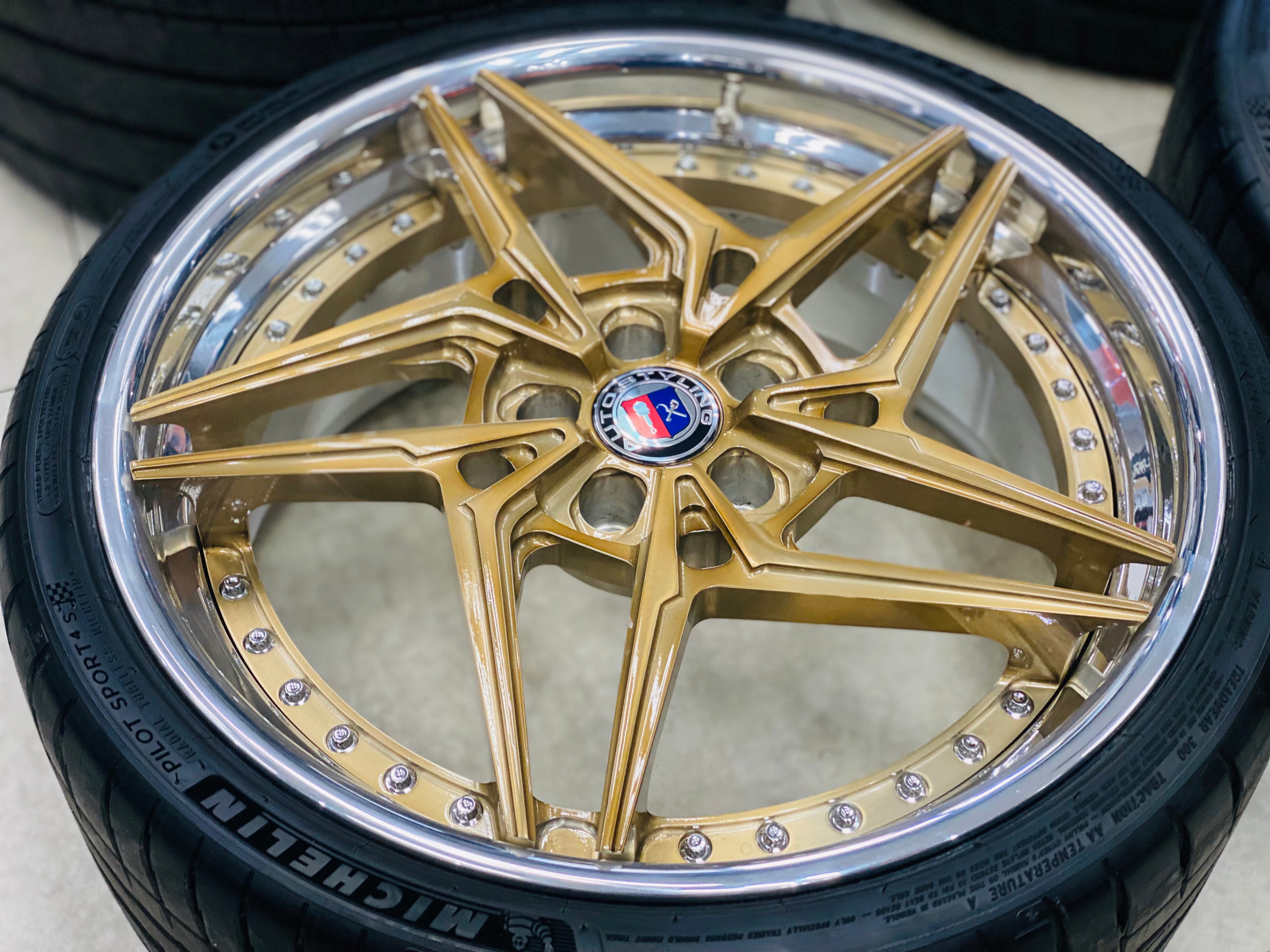 20”/21” AS-FORGED 2pce split wheels 5/112