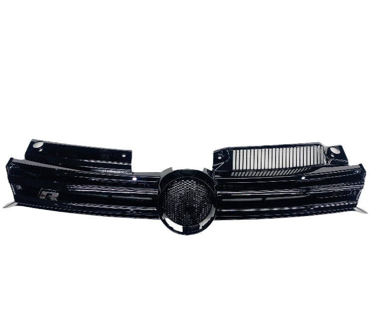 VW GOLF 6 R20 GRILL GLOSS BLACK