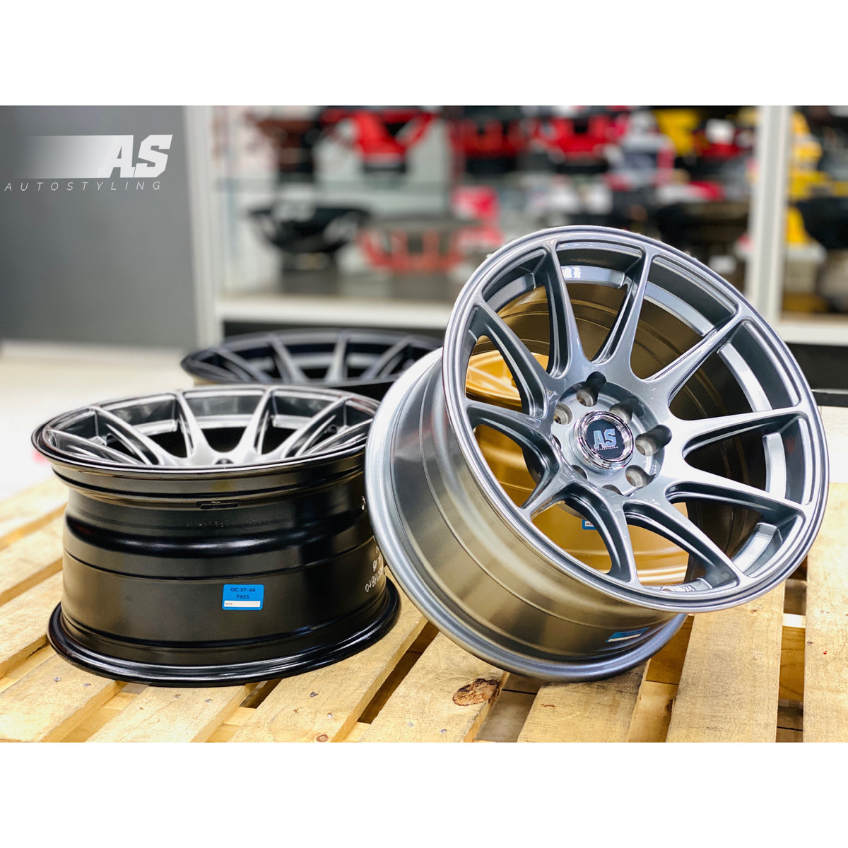 15” AS-XXR 4/100 4/114 GUNMETAL - Autostyling Klerksdorp