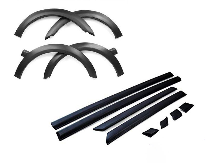 VW MK3 wheel arches with door beadings