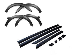 VW MK3 wheel arches with door beadings