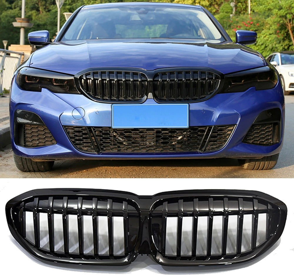 BM G20 GLOSS BLACK GRILLS