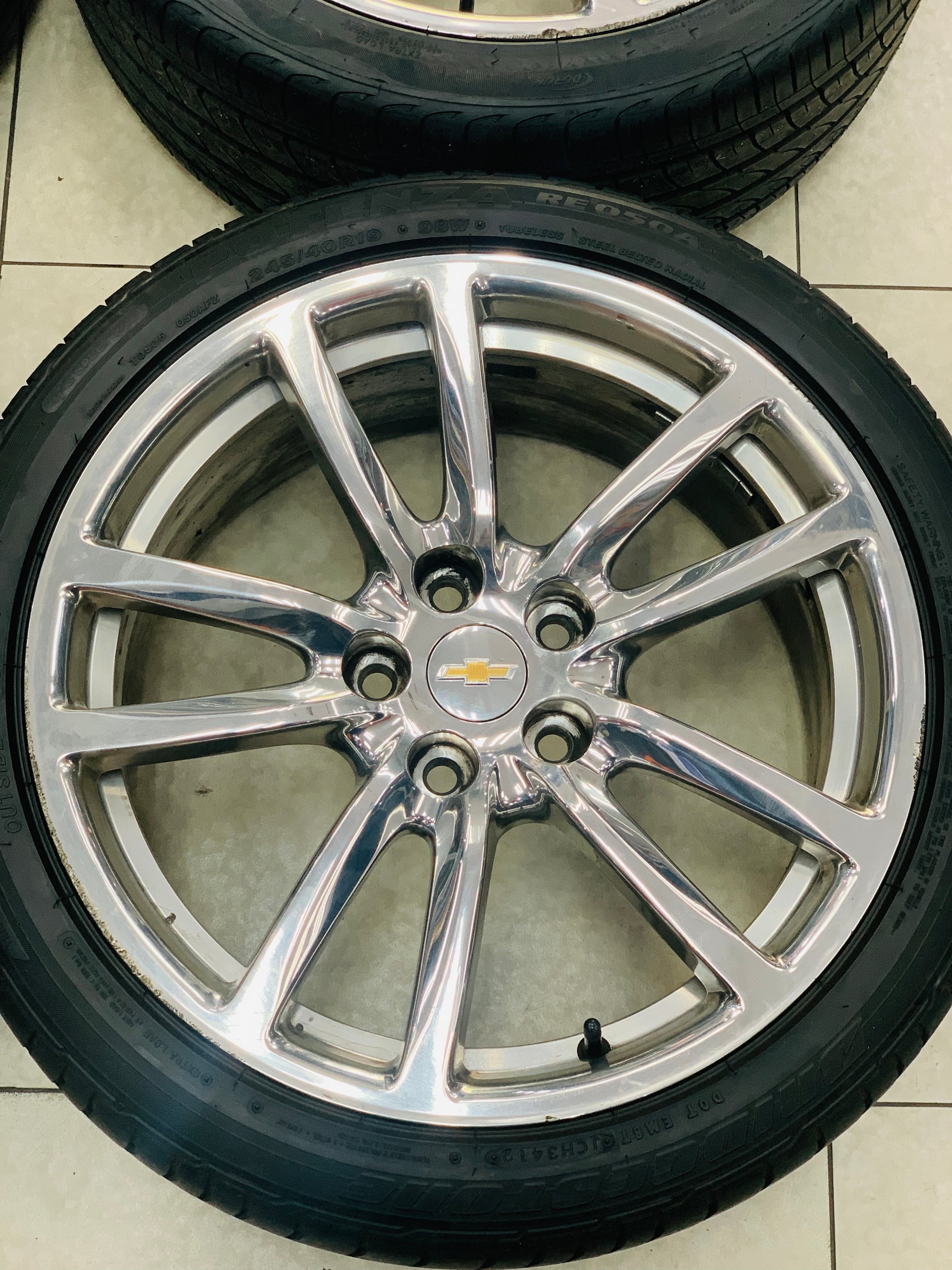 CHEV LUMINA SSV PREOWNED chrome rims & tyres