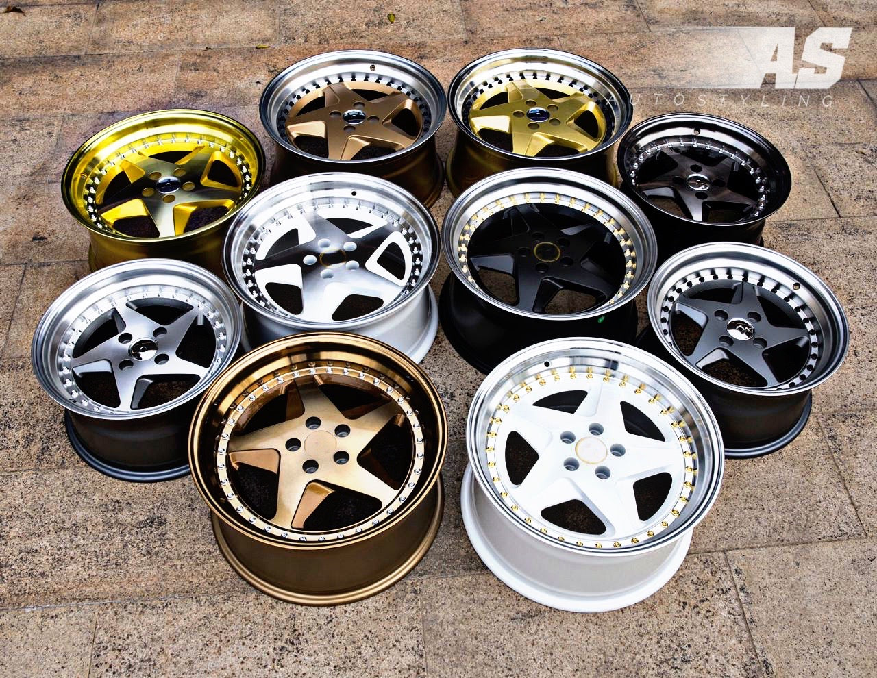 17” AS - RARI 348 4x100 & 5x100 wheels