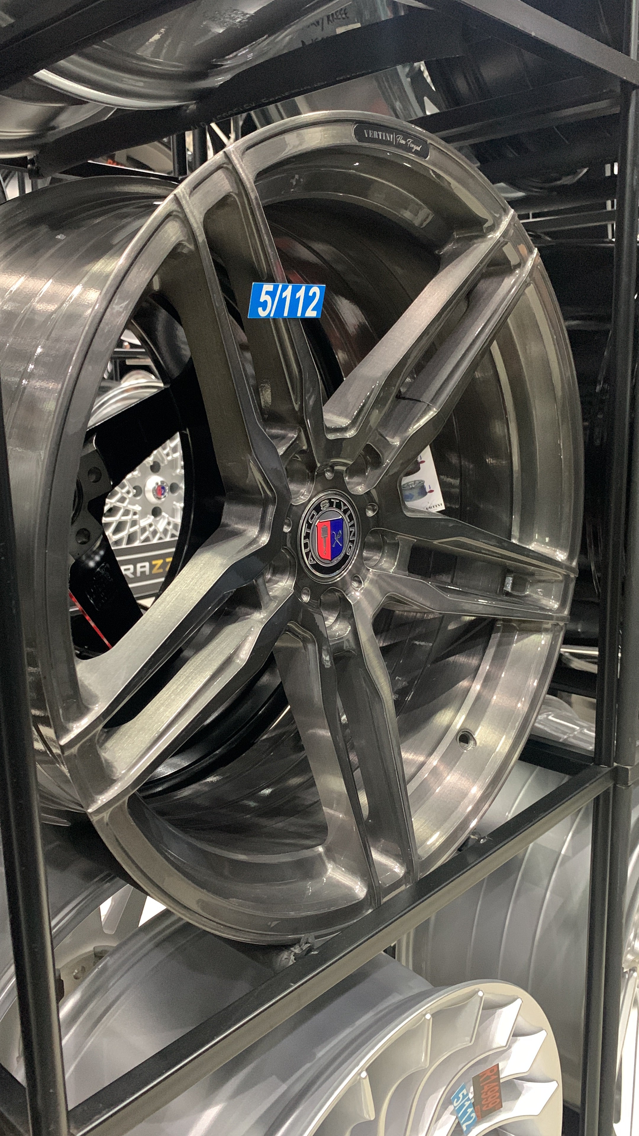 20” VERTINI RF 1.6 5/112 wheels