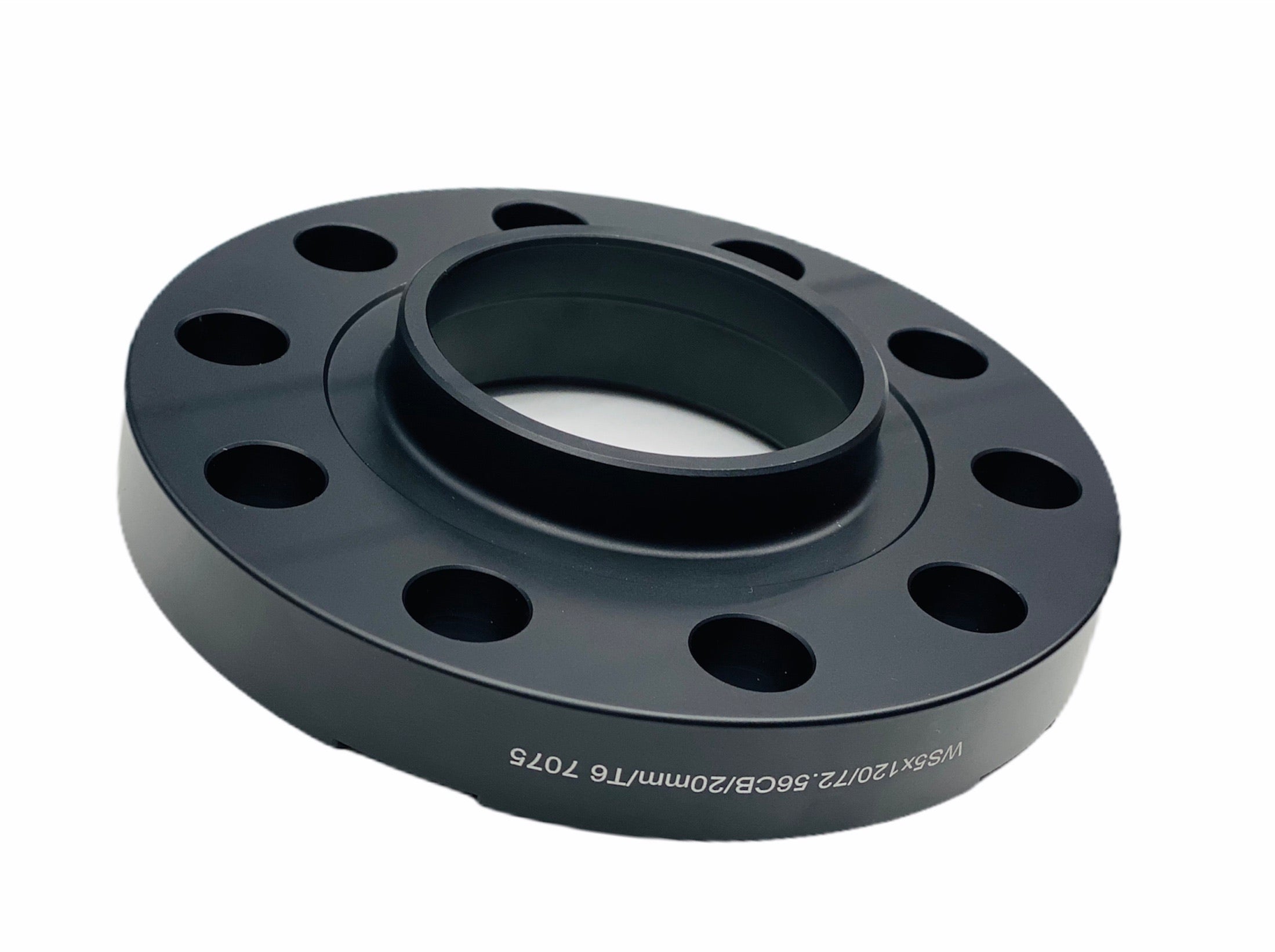 BMW WHEEL SPACERS 5/120 20MM BLACK INCLUDING BLOTS