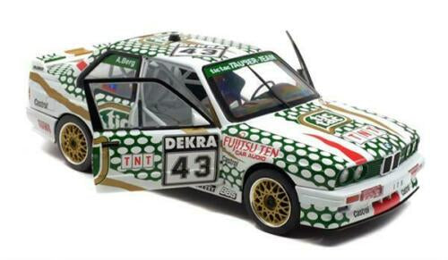 SOLIDO 1:18 SCALE MODEL CAR BMW E30 M3 DTM TIC TAC