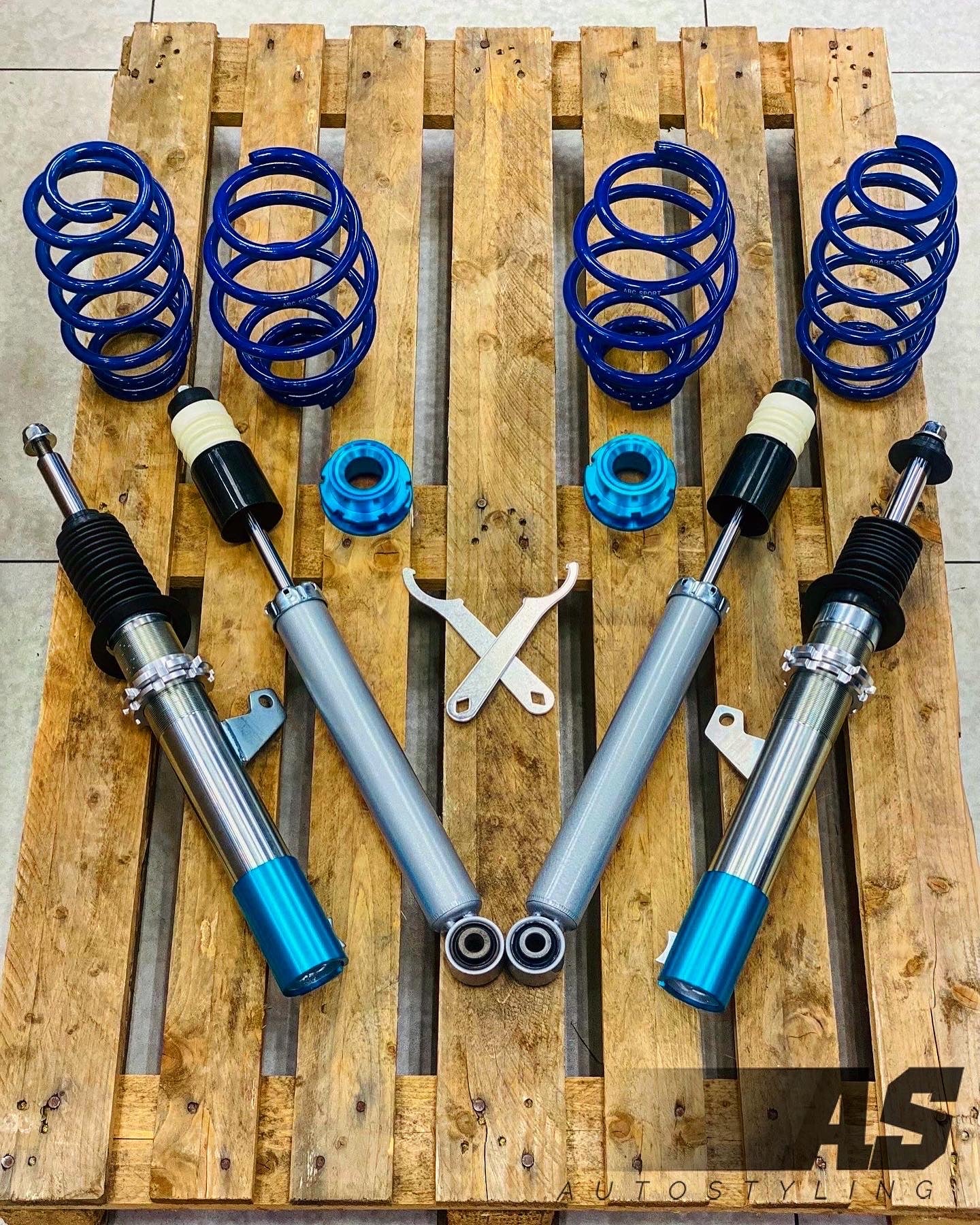 ARC COILOVERS VW GOLF & JETTA MK5 / MK6 & AUDI 8p  BLUE or yellow