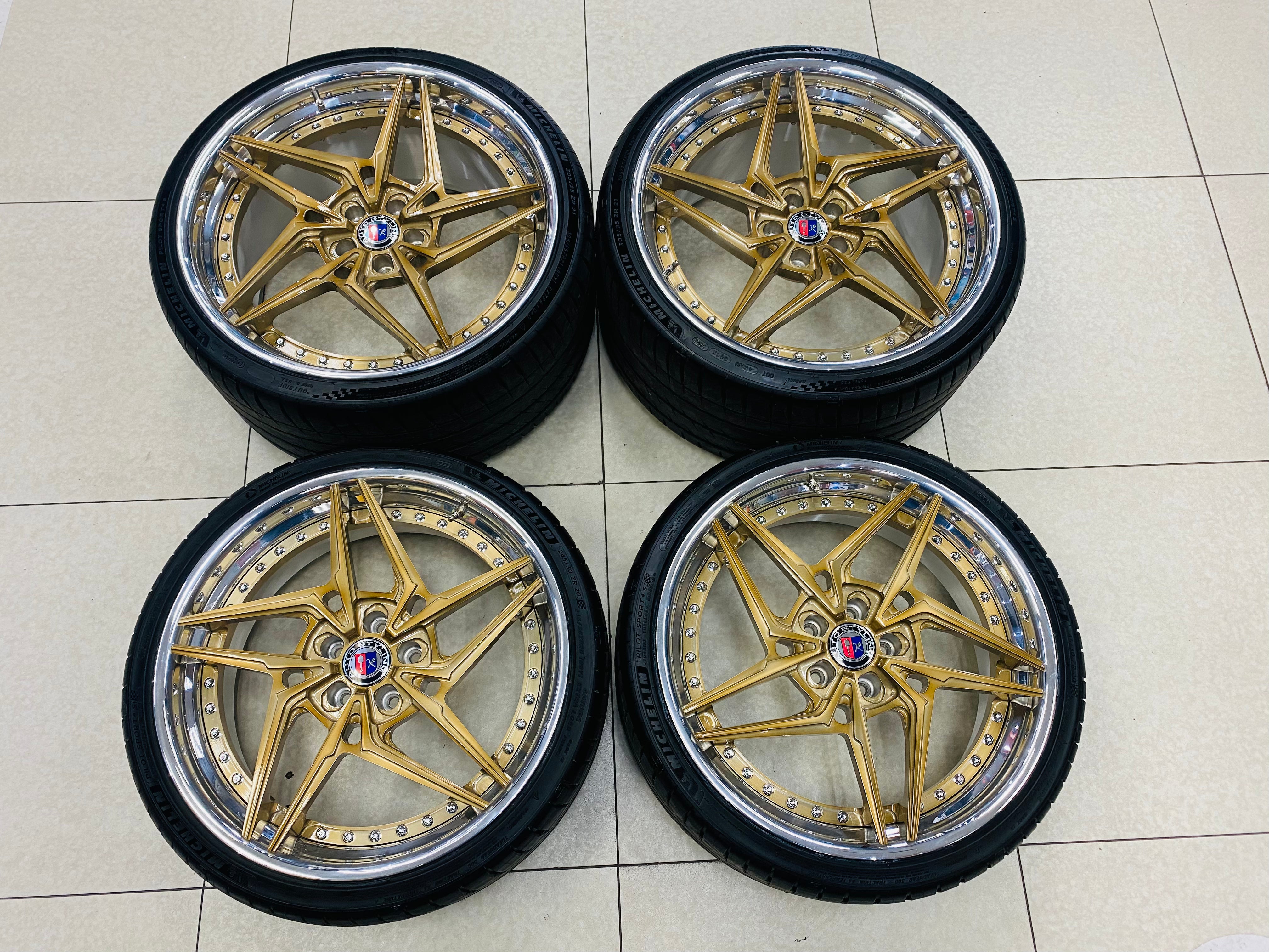 20”/21” AS-FORGED 2pce split wheels 5/112