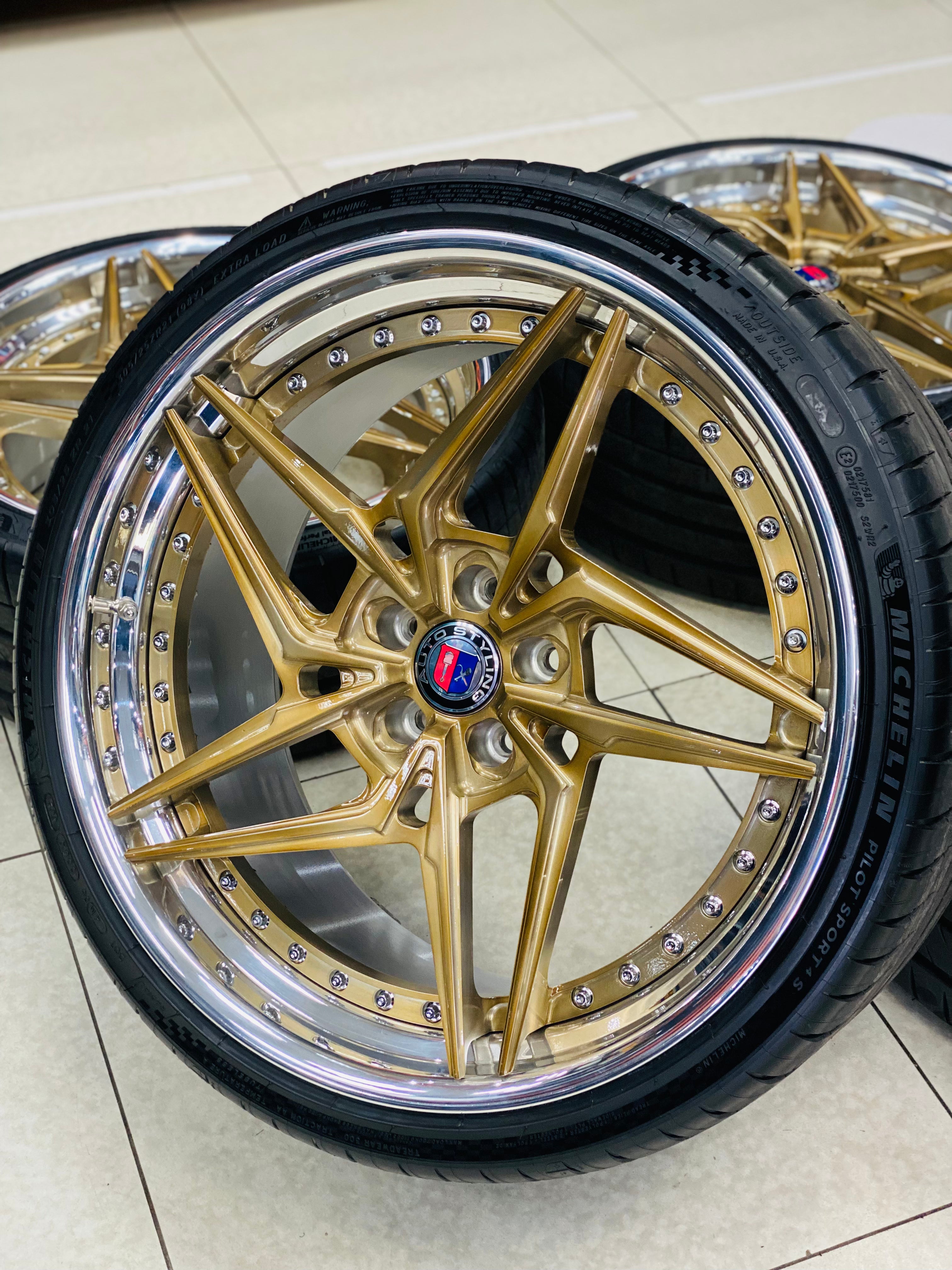 20”/21” AS-FORGED 2pce split wheels 5/112