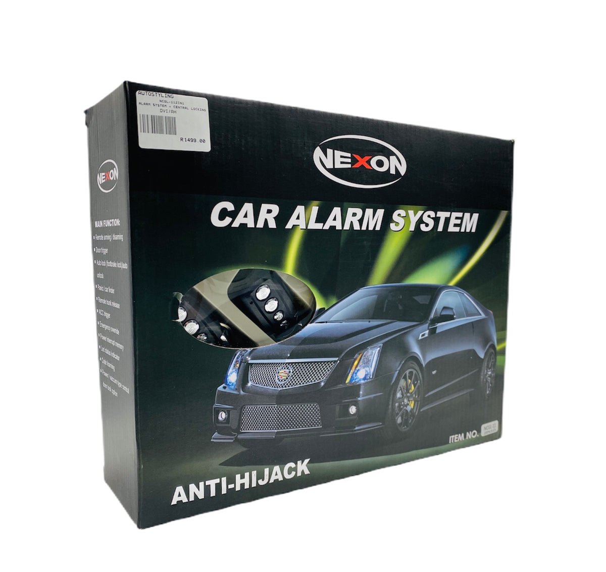 CAR ALARM SYSTEM ANTI-HIJACK