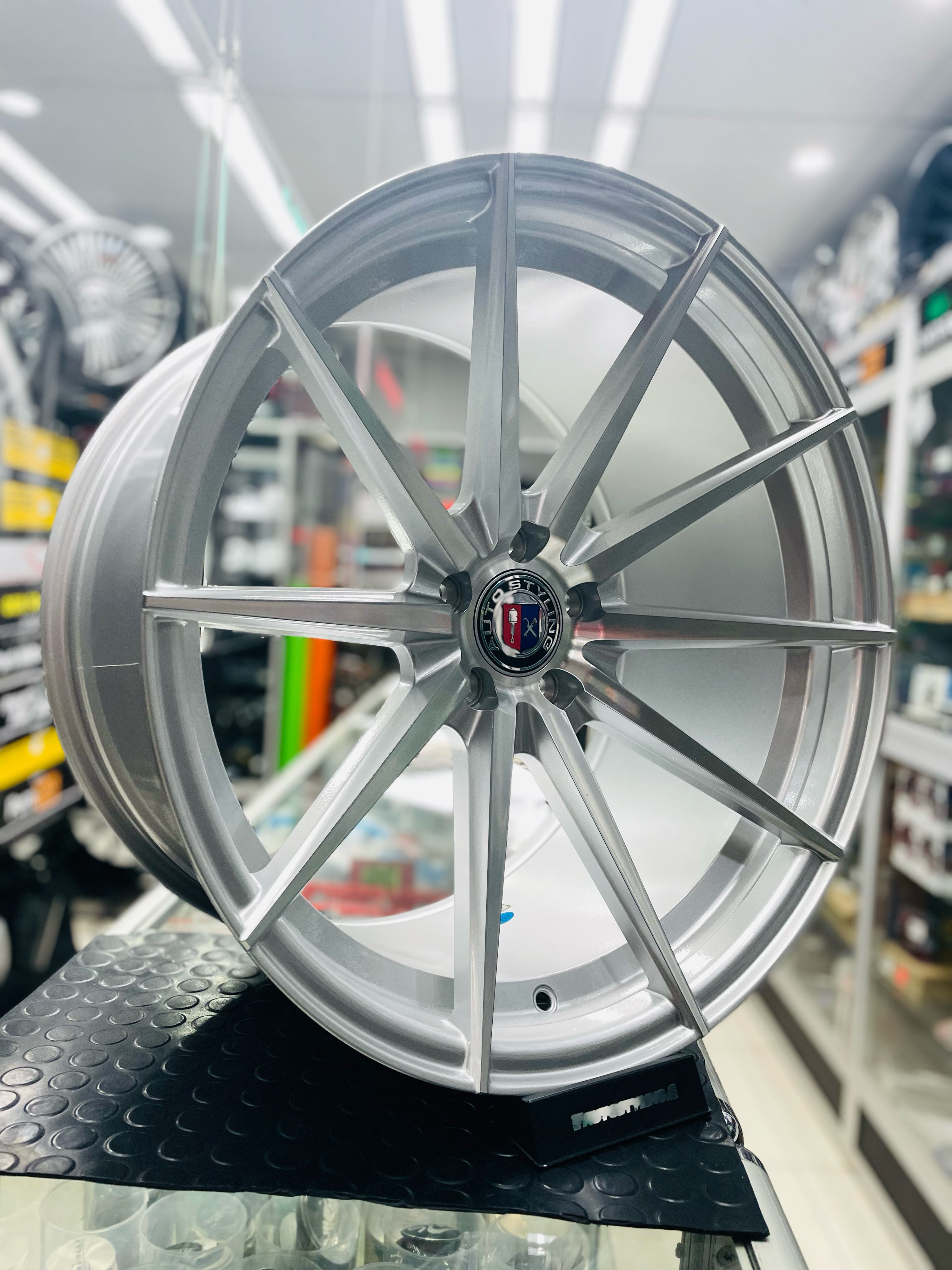 20” AS-5010 5x112 PCD SILVER