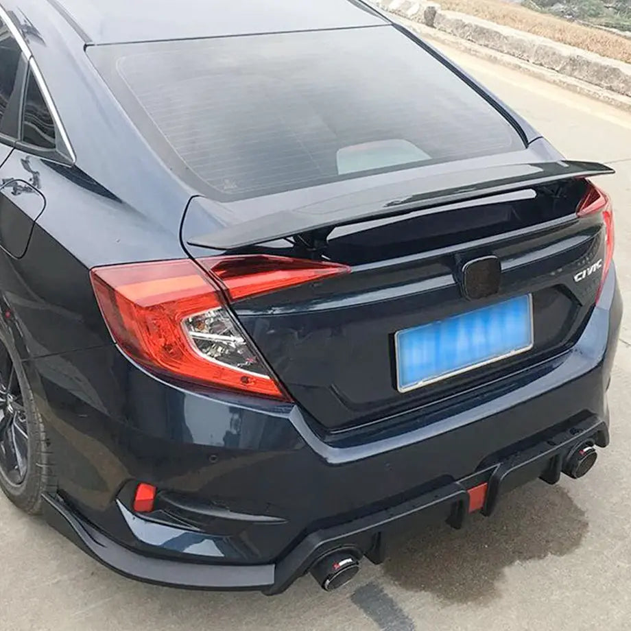 Universal Gloss Black GT Style Sedan Boot Spoiler