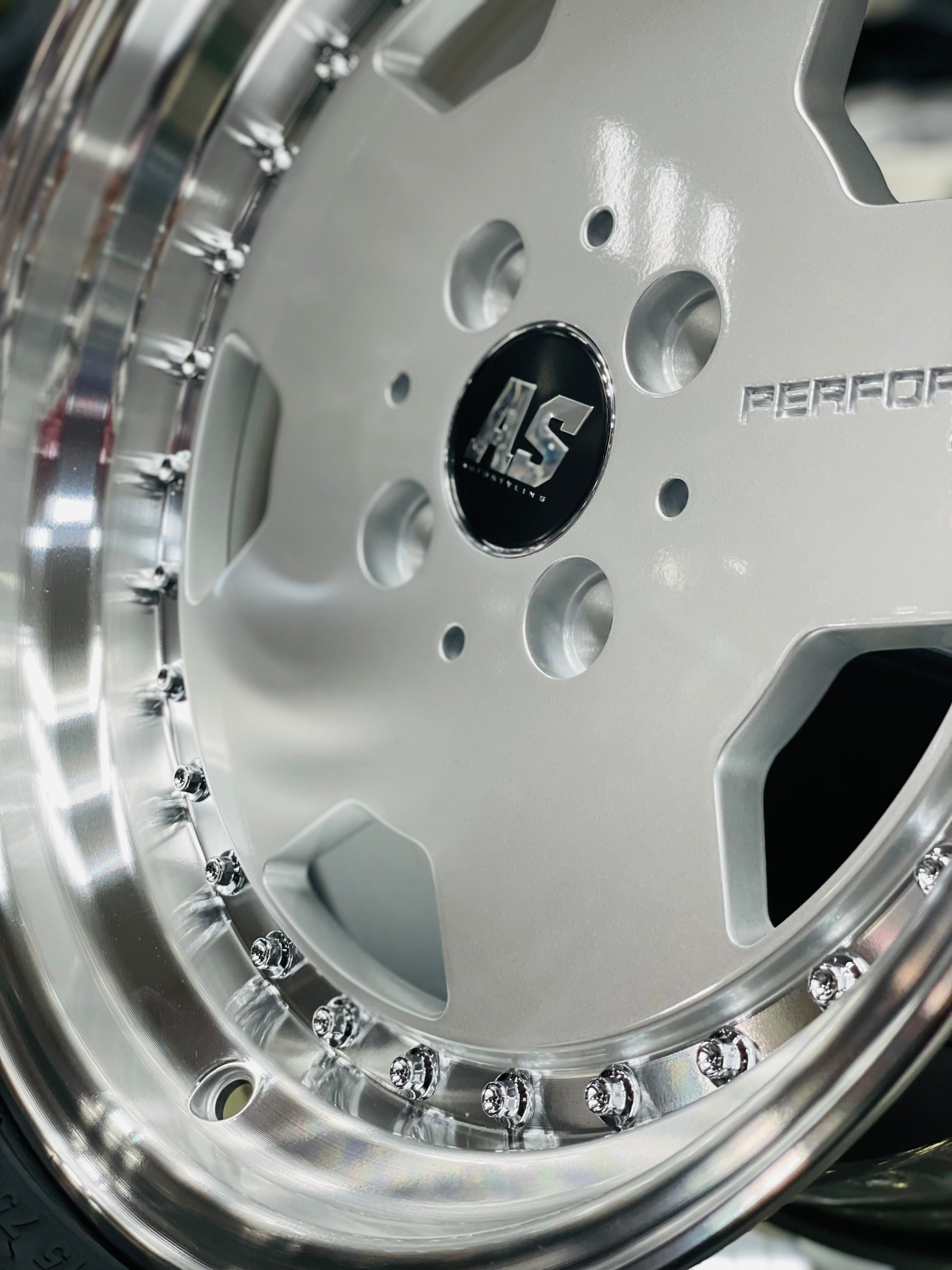 15” AS- PERFORMA M/ BLOCK 4/100 WHEELS