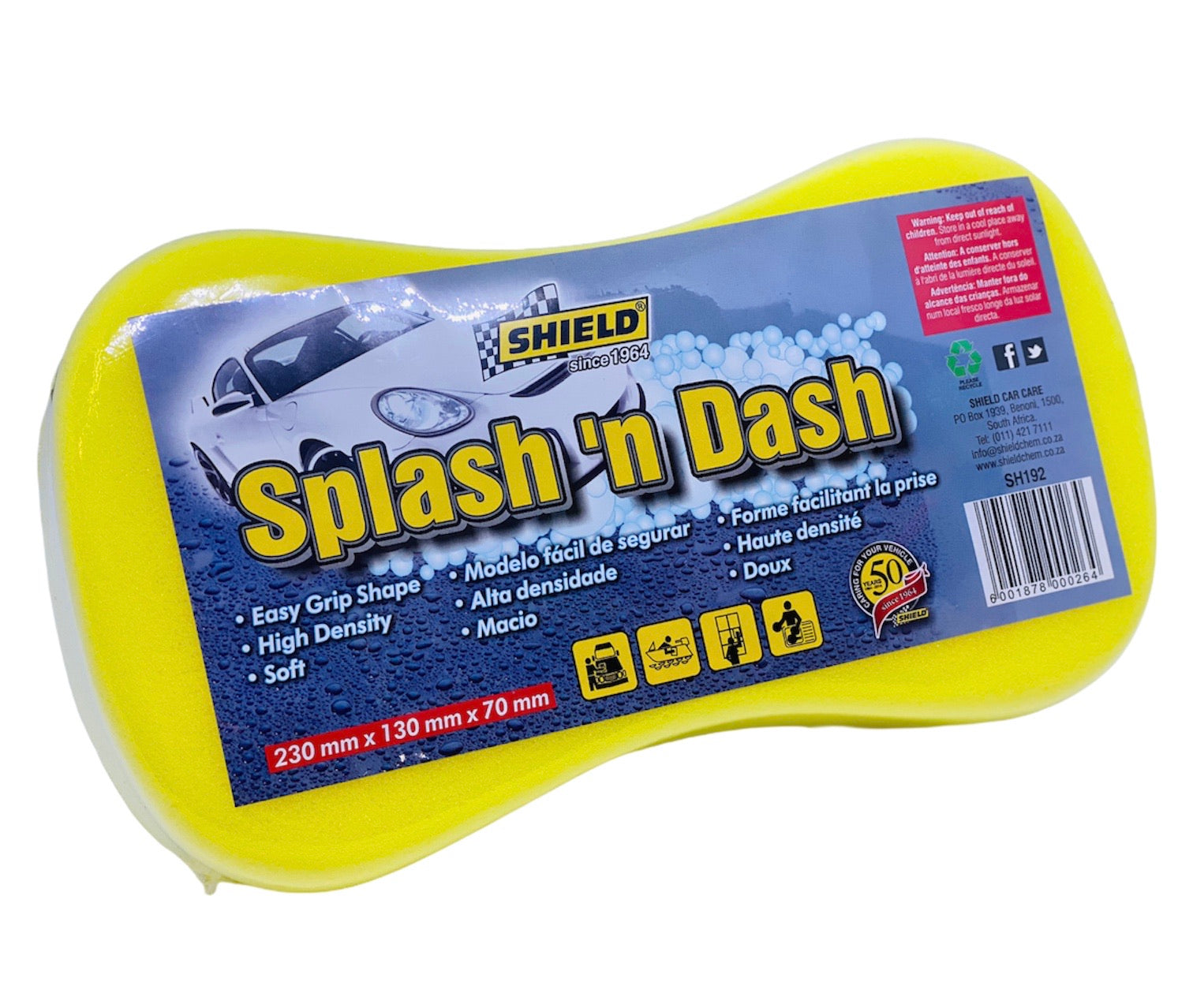 SHIELD SPLASH ‘N DASH AUTO SPONGE