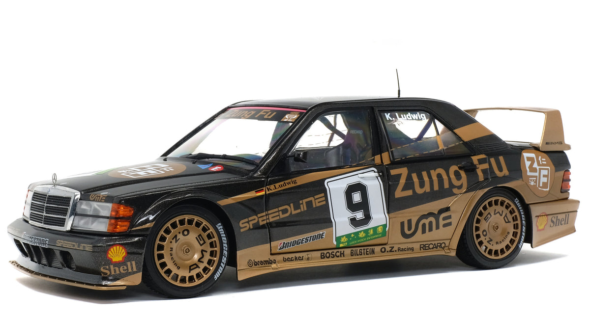 SOLIDO 1:18 SCALE MODEL CAR MERCEDES 190E EVO2 DTM - GP MACAU