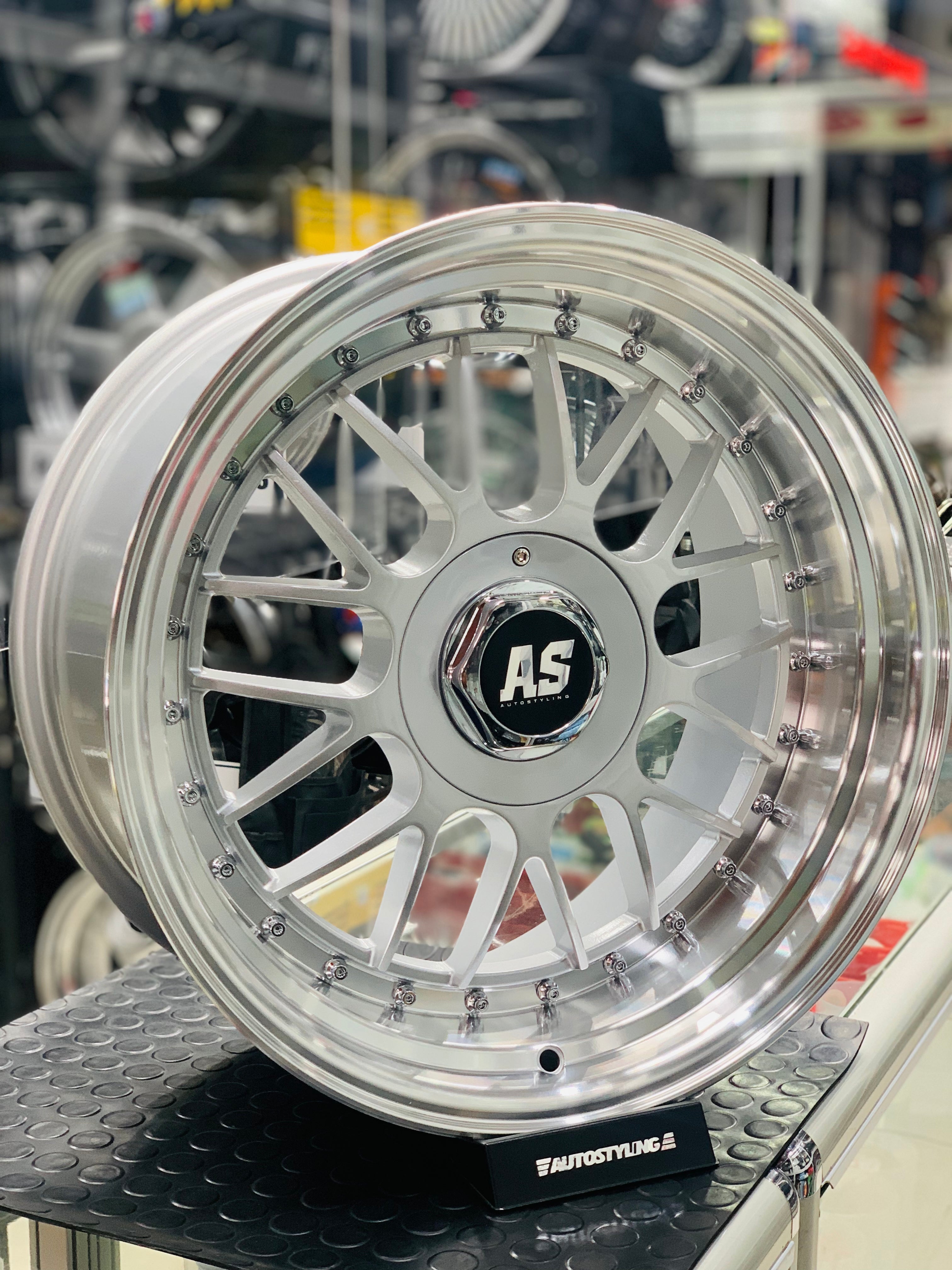 17” AS RF 4/100 & 5/100 SILVER wheels