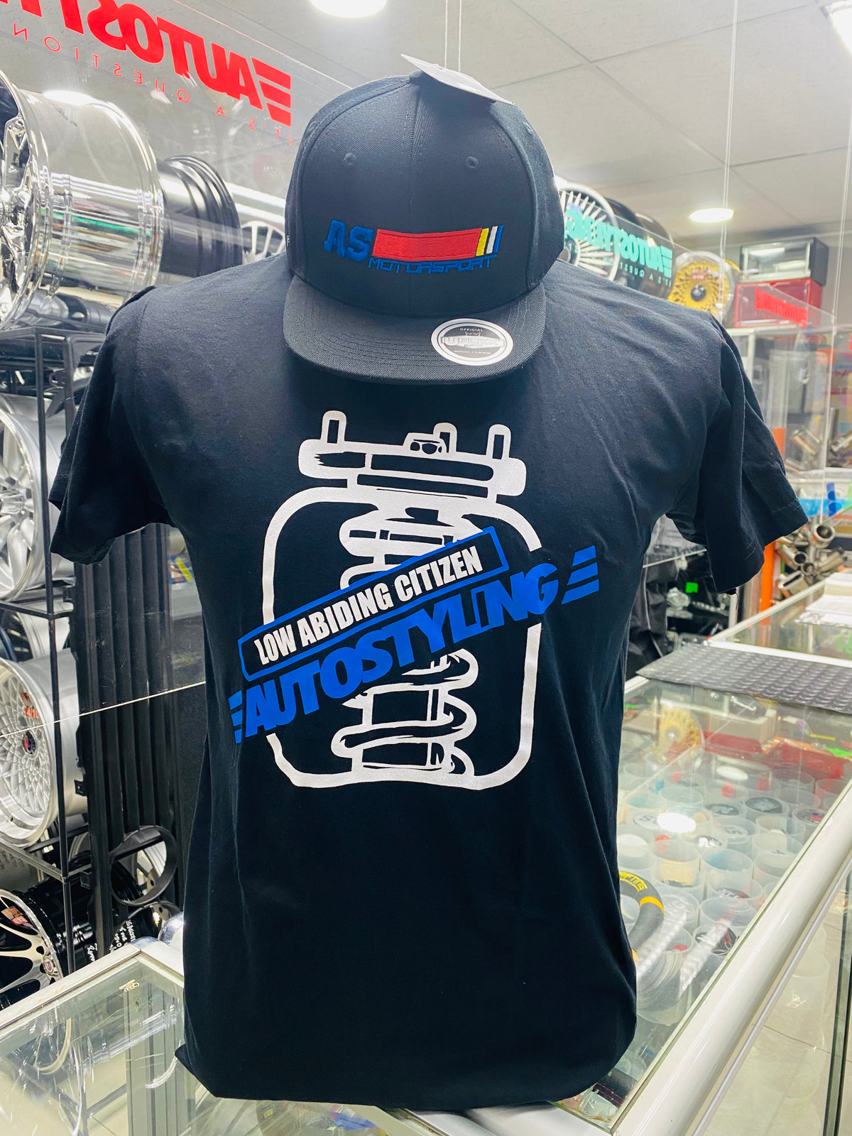 AS LOW ABIDING  T-SHIRT BLACK