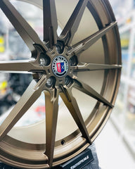 21” AS-5010 5x112 9j PCD Matt bronze wheels