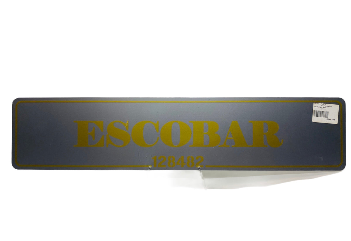 ESCOBAR THIN SHOW PLATE