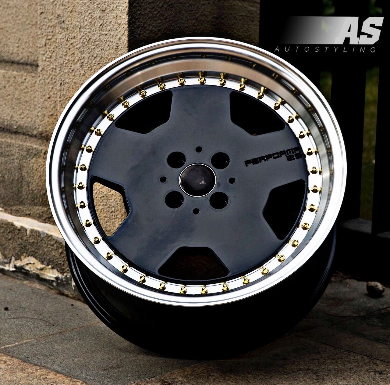 15” AS- PERFORMA M/ BLOCK 4/100 WHEELS