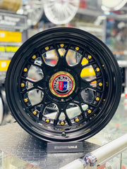 15'' AS- RC2 FULL MATT BLACK  4/100