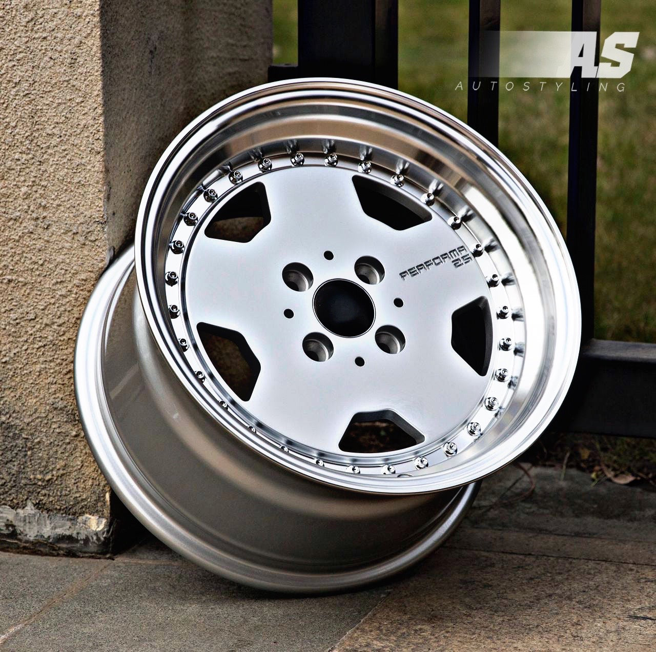 15” AS- PERFORMA M/ BLOCK 4/100 WHEELS