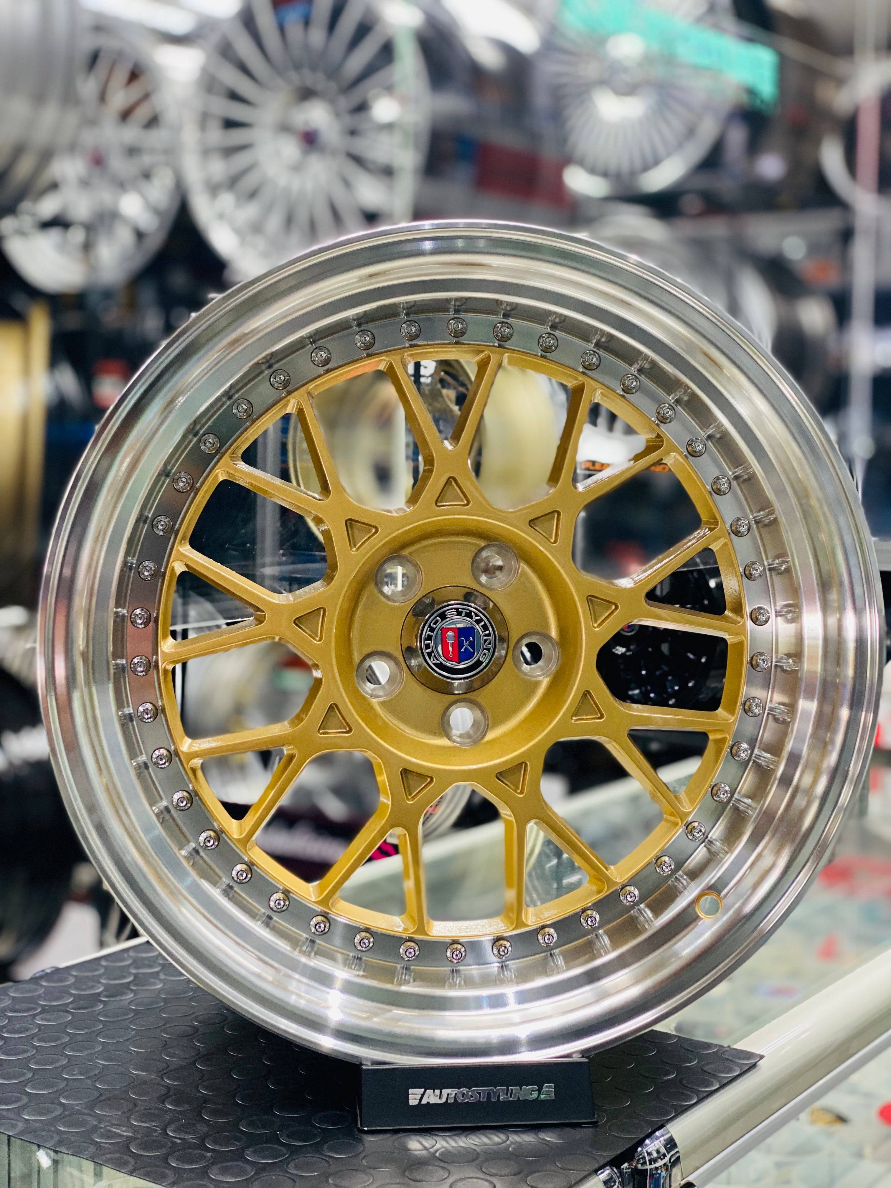 17” AS- 7889 5x100 GOLD