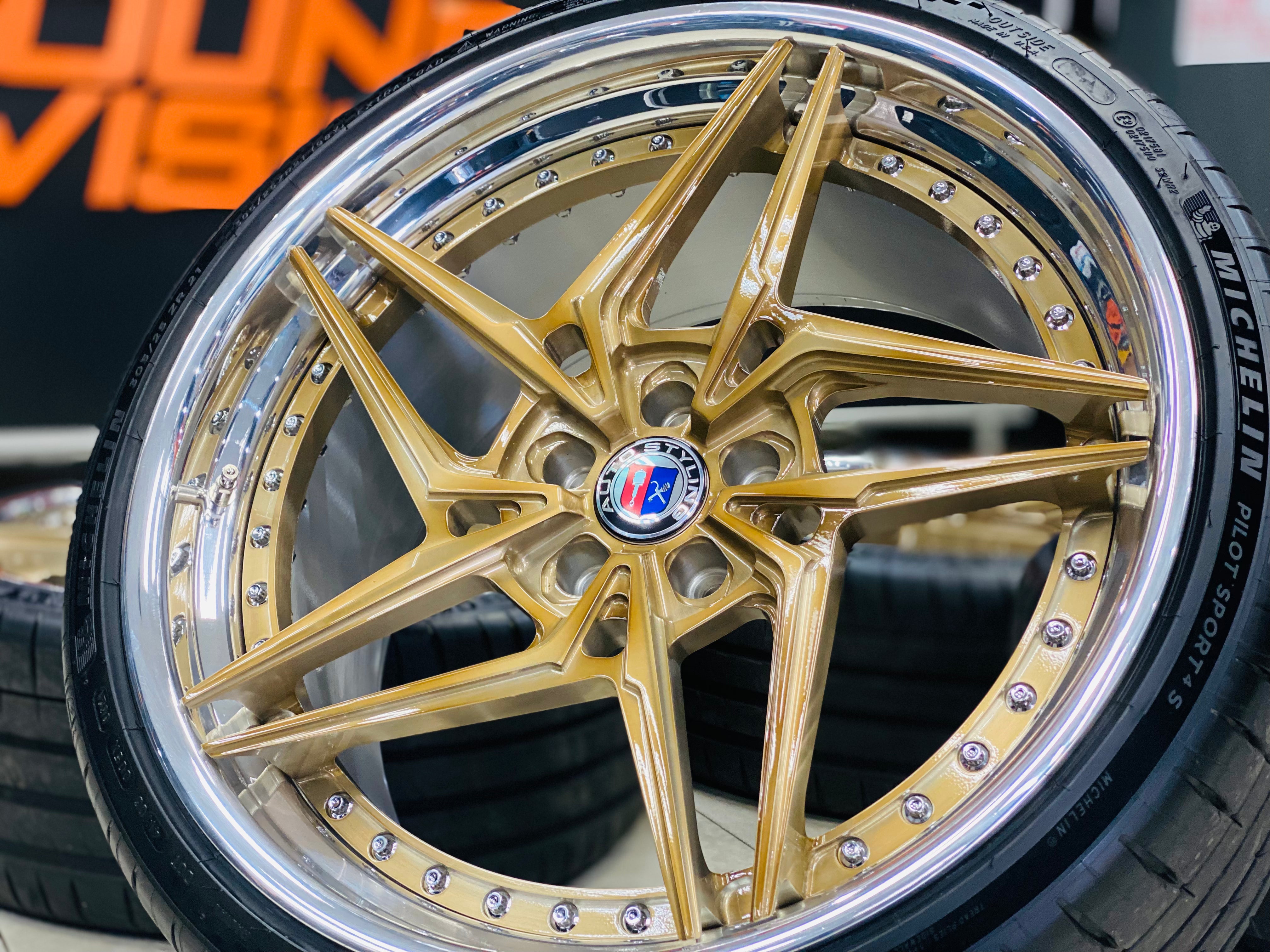 20”/21” AS-FORGED 2pce split wheels 5/112