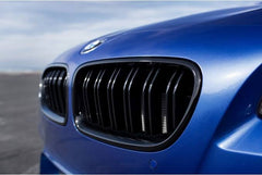 BMW F20 PRE FACELIFT DOUBLE  SLAT GLOSS BLACK GRILLS