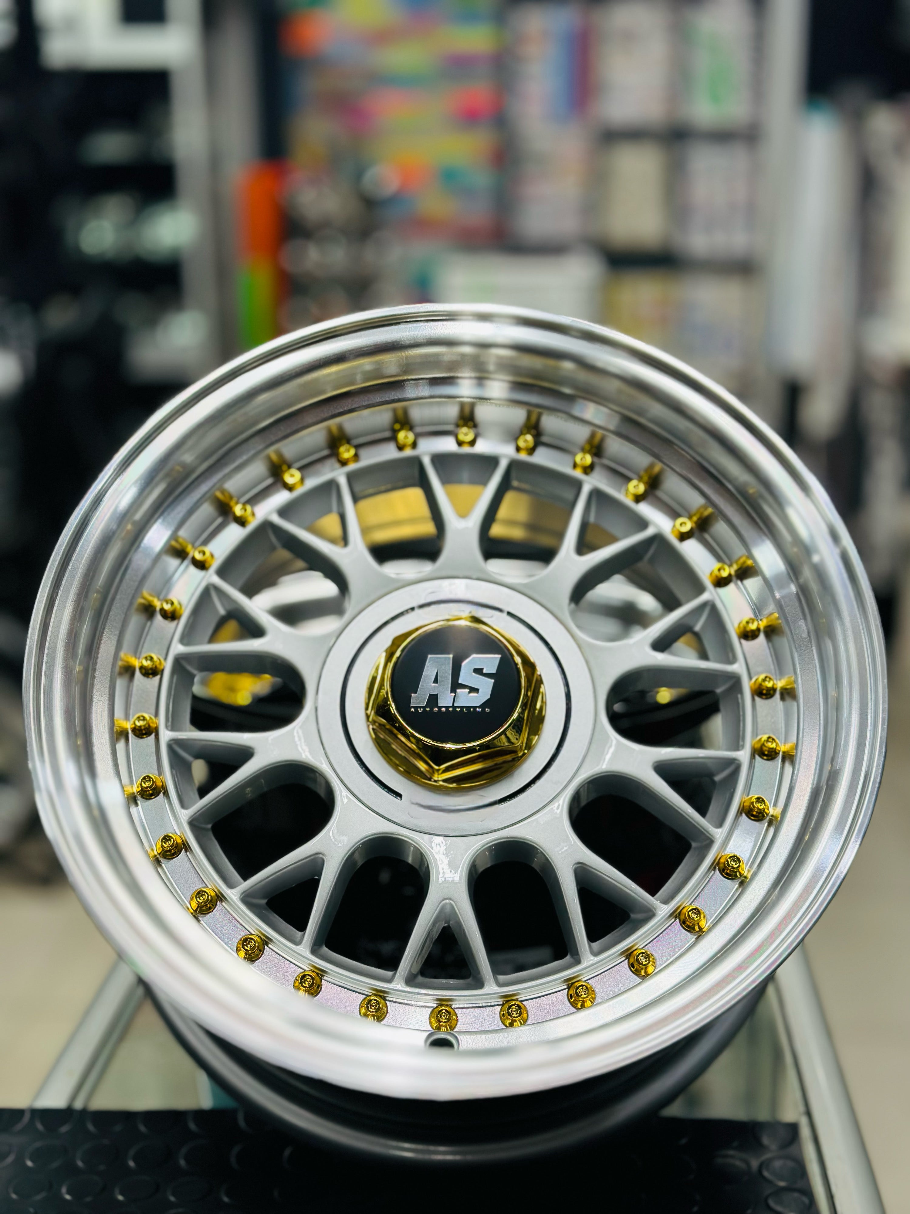 15” AS 5031 - BBS STYLE WHEELS hi