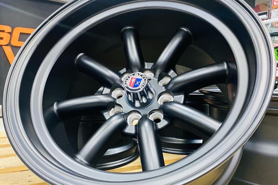 15” AS-WATA 4/100 4/114 Matt black