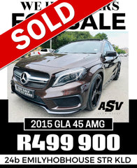 2015 MERCEDES GLA 45