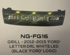Ford ranger 2012 up led grill