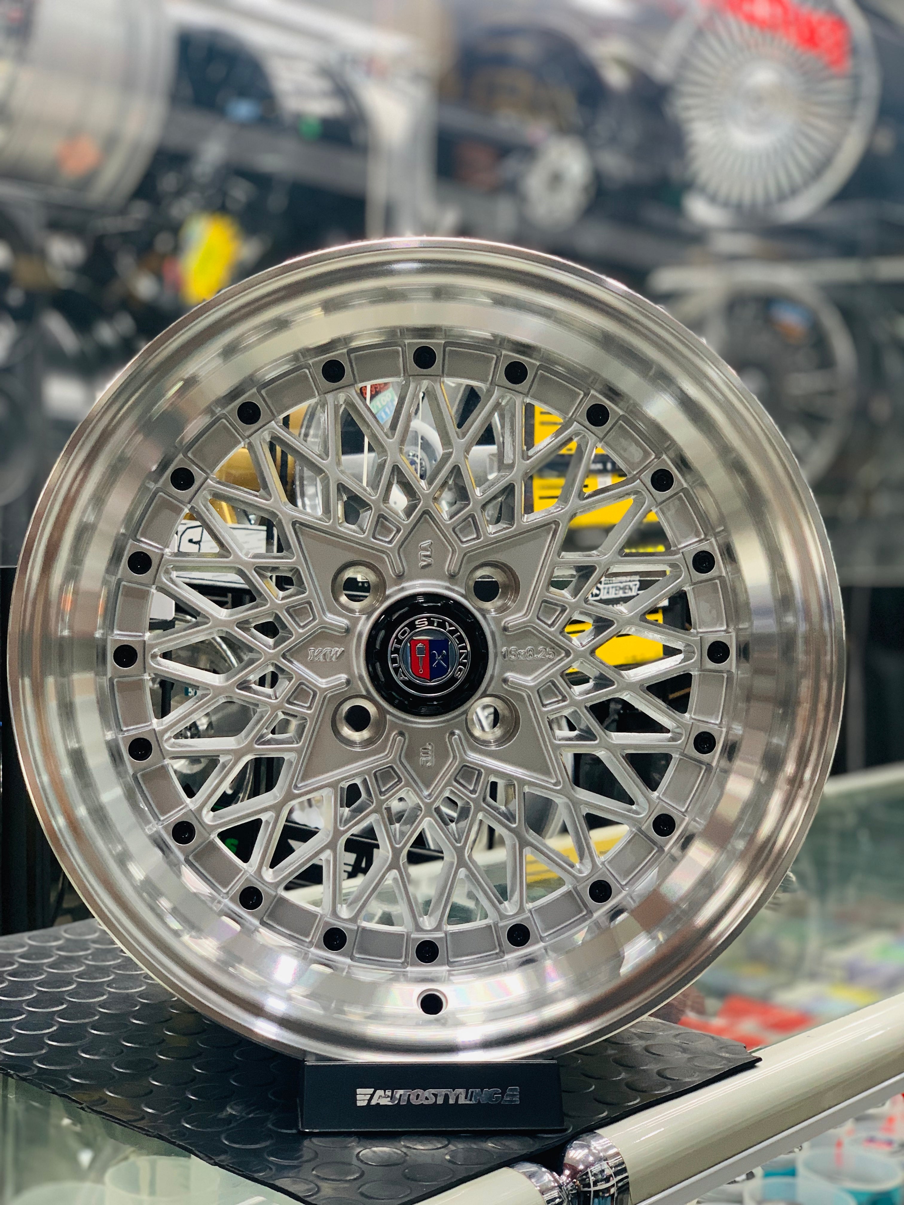 15” AS-SR 4/100 SILVER WHEELS – Autostyling Klerksdorp