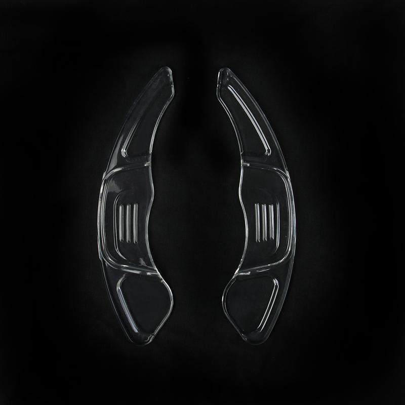 VW MK7 GTI & R AS  Transparent DSG Paddle Shifter Extensions for Automatic Steering Wheel of VW Golf MK7 GTi R