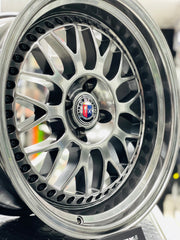 17” AS-XX 4x100 GUNMETAL WIDES ALL ROUND