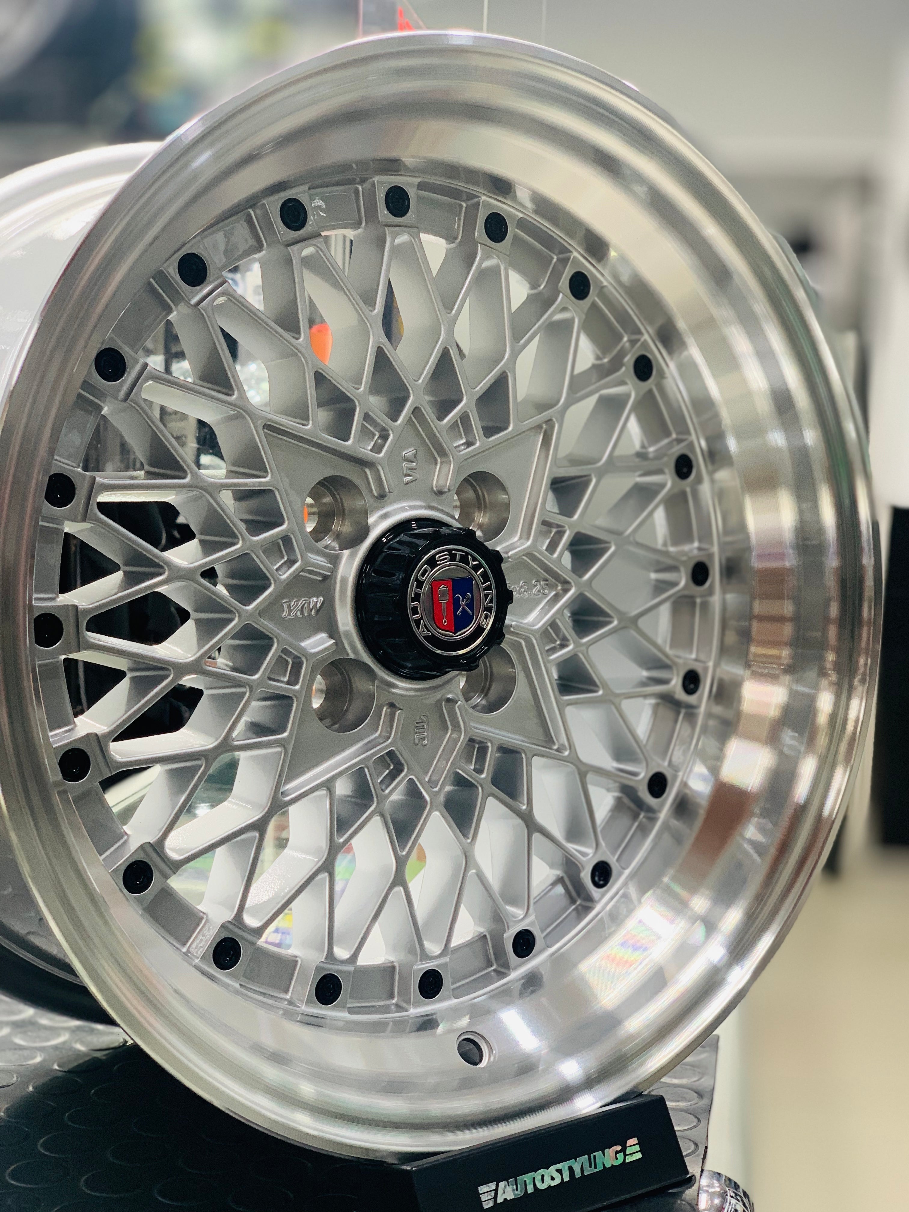 15” AS-SR 4/100 SILVER WHEELS – Autostyling Klerksdorp