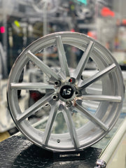 18” AS- CVT 5/112 MACHINE SILVER DIRECTIONAL FITMENT