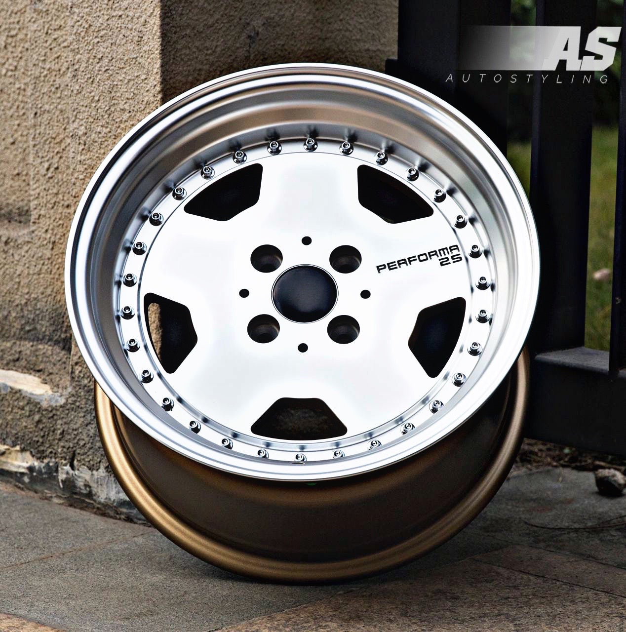 15” AS- PERFORMA M/ BLOCK 4/100 WHEELS