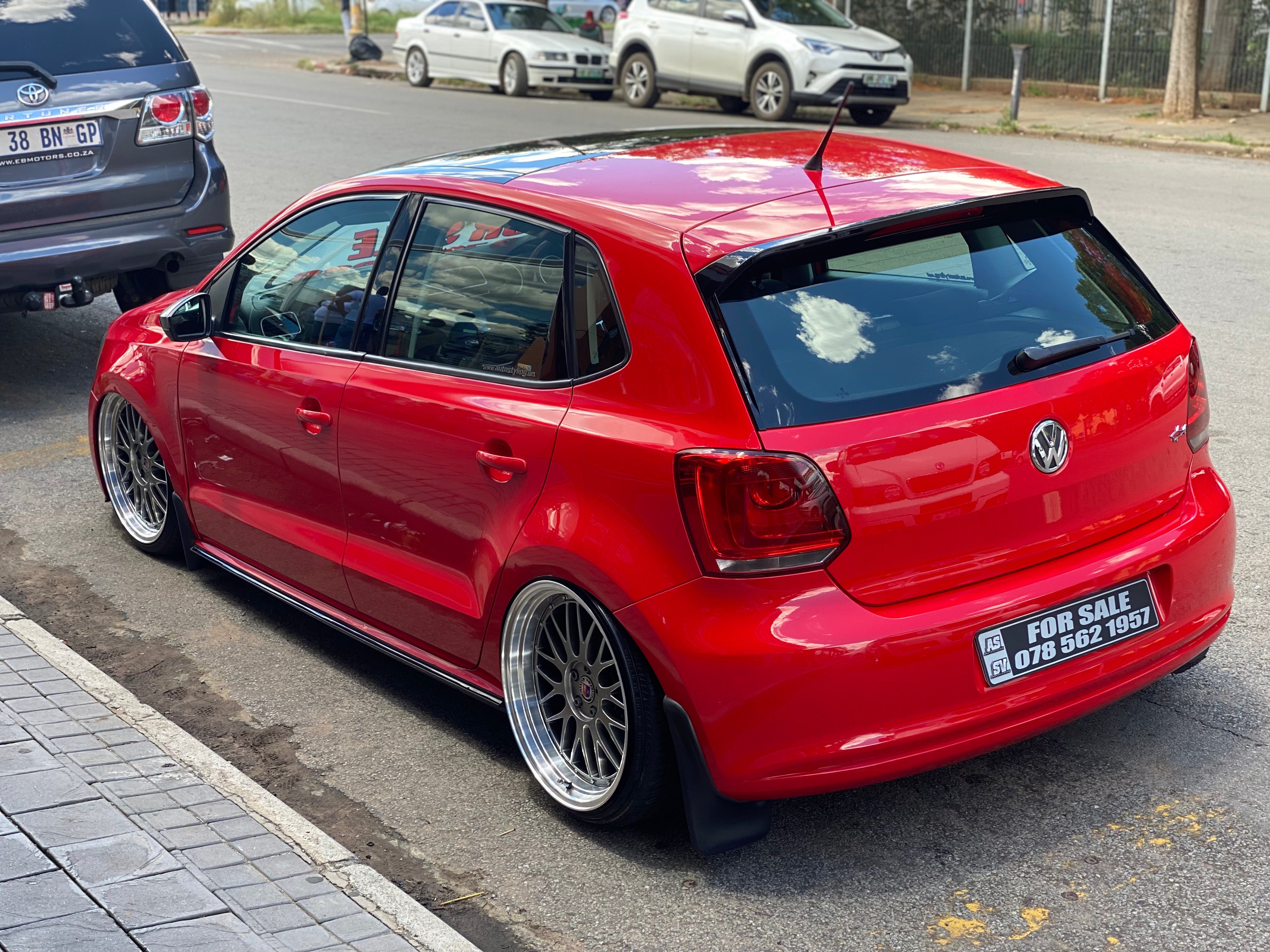 POLO 6 GTI STYLE ADD ON SPOILER GLOSS BLACK