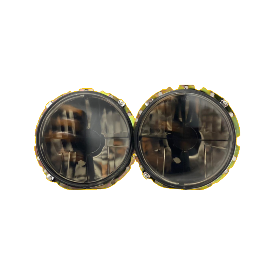 VW MK1 GOLF CITI SMOKED OUTER HEADLIGHTS