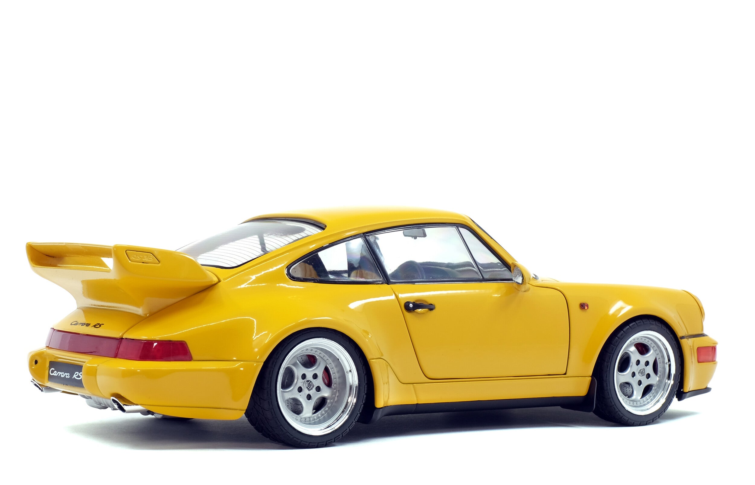 SOLIDO 1:18 SCALE MODEL CAR PORSCHE 911/964 RS3.8 1990