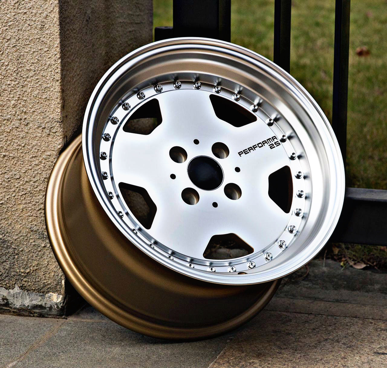 15” AS- PERFORMA M/ BLOCK 4/100 WHEELS